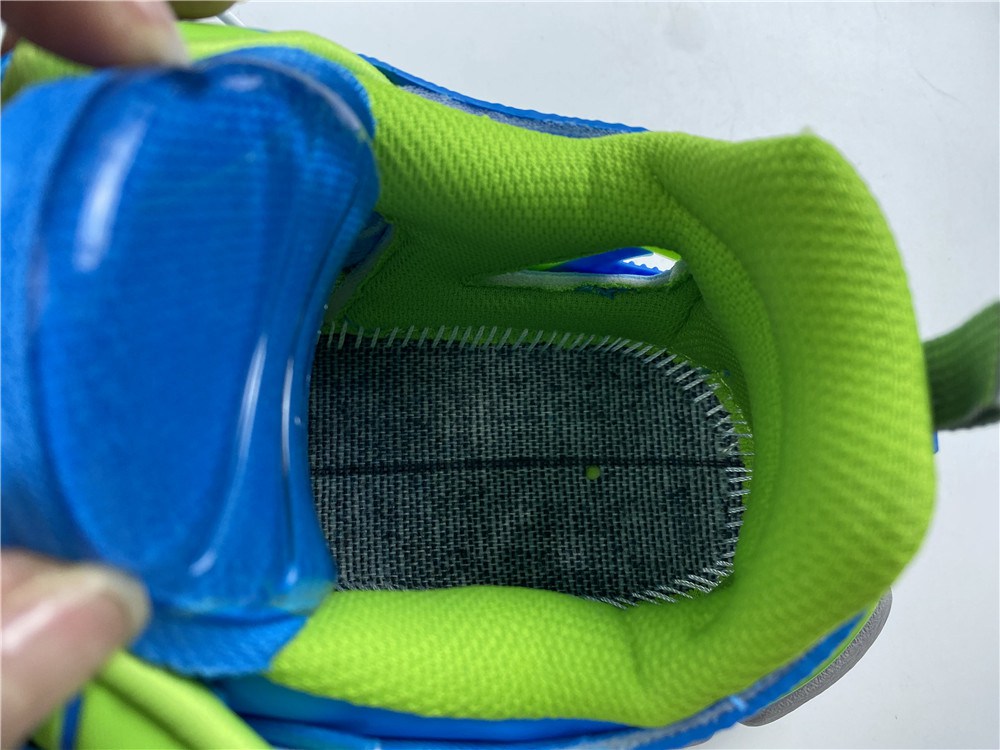 BLG Track Trainers Green Blue